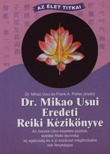 Dr. Mikao Usui eredeti kézikönyve borító